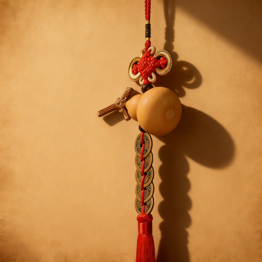 天然葫芦五帝钱